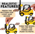 Toyland 23cm (9") (1:16) 3+ Friction Powered Forklift Pallet Truck - Scale - Boys Construction Toy with Lights & Sound