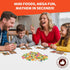 6, 7, 8 25 Gone in Seconds - Fast-Paced Mini Food Game for Kids, Teens & Adults, Quick Reflex Family & Party Board