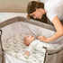 lulumoon Baby Bassinet Sheets Muslin: Cotton Bedside Bassinet Sheets Forest for Boys - Fitted for Bedside Sleeper