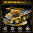 BEWEAI 9CH 2.4Ghz 2 3-12 RC Dump Truck Toy for Boys, Remote Control Play Truck Construction Vehicles, Electric Trucks