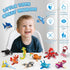 12 Packs 36 Sets 6-12 ZIYOSTAR Kinds of Marine Animals Building Blocks Toy, DIY Marine Animals Building Blocks
