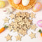 CypherX Easter Egg Fillers- Wood Easter Reward Tokens, Easter Prizes Stuffers Coins,