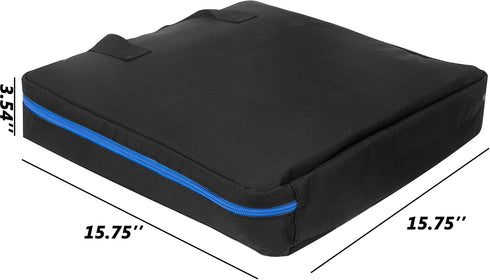 KISLANE 56 Toy Cars Carrying Case for 1:64 Scale Toy Cars and Monster Trucks, Functional Storage Bag (Black)