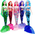 UNICORN ELEMENT 5 Pcs Mermaid Tail Clothes for 11.5 Inch Girl Doll, Summer Dress Swimsuit, NO DOLL Included