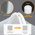 Orzbow Crib Tent to Keep Baby from Climbing Out | Breathable Pop Up Mosquito Net for Crib Net to Keep Baby in, Canopy