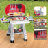 MUGEYMYD Sets 3-5, Playset 4-8. Play Kitchen Toy for Toddlers Indoor Outdoor Interactive Kids BBQ Grill with Smoke