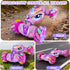 ZHYLLO 6-8-12, 2.4Ghz 4WD 6 7 8 9 10 11 12+ Unicorn Remote Control Car for Girls Age Pink RC Gesture Sensing Stunt