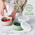 Silicone Baby Bowls with Suction - Toddler Bowls with Lids in Blue, Green, and Beige