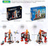 Space Exploration Shuttle Toys, 12-in-1 STEM Aerospace Building Kit for Boys 6-12 Years Old, 566 PCS