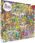 Jurassic Jive: A Night of Dino Jazz - 1000 Piece Puzzle by Cross & Glory, Eco-Friendly Prehistoric Theme