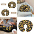 Sarogrorin 2PCS Sunflower Butterfly Baby Car Seat Cover Stretchy Carrier Covers for Stroller/Shopping Cart Nursing