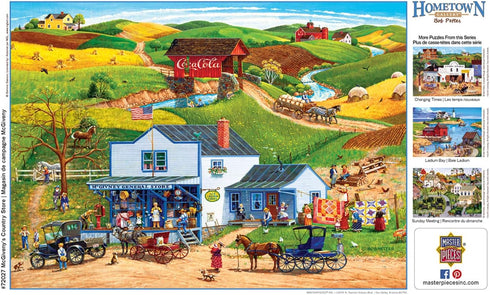 MasterPieces 1000 Piece Jigsaw Puzzle for Adults, Family, Or Youth - Mcgiveny's Country Store
