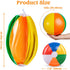 JOYIN 12 Pack Rainbow Beach Balls, 12'' Inflatable Swimming Pool Toys for Summer Water Games and Birthday Parties