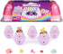 Hatchimals Alive, Rainbow Splash Egg Carton with 5 Mini Figures in Color