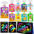 Rainbow Scratch Paper Party Favors: 24 Pack Christian Rainbow Scratch Notebook, Goodie