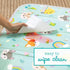 57" Infantino Foldable Soft Foam Play Mat, Baby Mat for Floor Time, Lightweight, Easy to Store, Wipeable, Animals