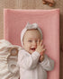 2Pack Blissful Diary Muslin Changing Pad Cover for Baby Girls, Ultra Soft Breathable Cotton, Baby Diaper Change Table
