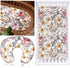 Boho Bassinet Sheet,Crib Sheet Jersey Cotton,Floral Nursing Pillow Cover, Breastfeeding Pillow Slipcover