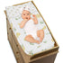 Sweet Jojo Designs Lemon Floral Girl Baby Nursery Changing Pad Cover - Yellow Green Beige White Watercolor Boho