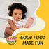 Earth's Best Organic Baby Food Pouches, Stage 2 Banana Blueberry Flax and Oat Puree, 4 oz, Pack of 16