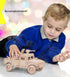 Puzzled 3D Puzzle H1 Truck SUV Wood Craft Construction Model Kit, Fun Unique Educational DIY Wooden Army Toy Assemble