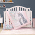 3 Set Set JISEN Piece Crib Bedding Crib Quilt Crib Sheet Pillowcase - Soft Microfiber Printed Nursery for Baby Boys