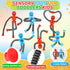 12Pack 3-5 5-7 Easter Basket Stuffers for Tollder Kids, Sensory Autism Toys for Toddler Autistic Travel Airplane Road