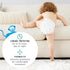 Mama Bear Gentle Touch Diapers, Hypoallergenic, Size 3, 168 Count (4 Packs of 42) - Amazon Brand, White
