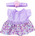 Baby Doll Clothes - 6 Sets of Dresses for 10-12 Inch Dolls with Accessories