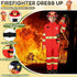 IVENRXIU 4 1 Set-Police 3-8, Toddler Dress Up Clothes, Kids Role Play Costumes In Doctor Fireman Engineer for Kids Boys