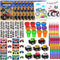 Cinrobiye 72 Pcs Monster Truck Party Favors Bulk, Truck Car Coloring Books
