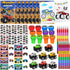 Cinrobiye 72 Pcs Monster Truck Party Favors Bulk, Truck Car Coloring Books