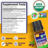 4 (0.5 Oz) Wellements Organic Nighttime Baby Tooth Oil for Months+ Fl - Baby Teething Relief Oil* for Soothing