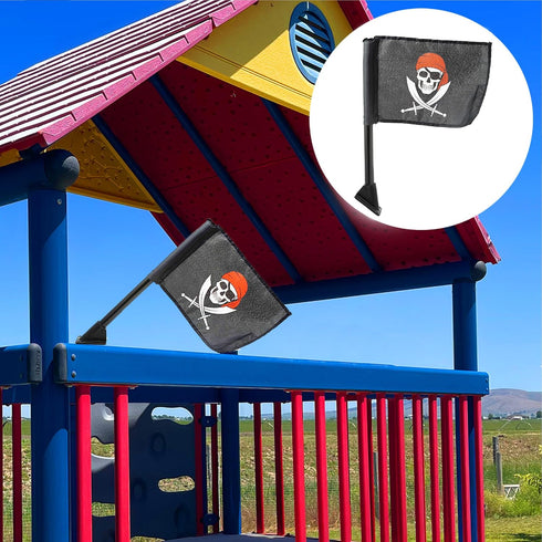 Squirrel Products Pirate Flag Swing Set Accessory