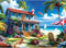 300 Pieces Puzzle for Adults | Beach House Puzzle | Recycled Cardboard