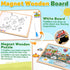 11 Magnetic Wooden Puzzle for Toddlers, PCS Airplane Matching Toy Montessori Educational Essential Preschool Learning