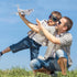 Air Force Diecast Plane Toy, Grey Metal Military Model Airplane with Lights & Sounds, Play Vehicle for Kids
