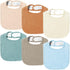 AMAWMW Muslin Baby Bibs for Unisex Boys Girls 6Pack Baby Bandana Drool