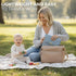 Portable Diaper Changing Pad - Soft and Easy to Clean Diaper Changing Mat for Babies - The Perfect Lightweight