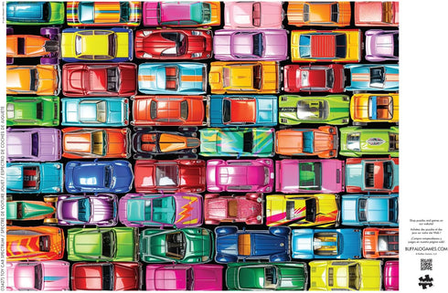 Buffalo Games Lars Stewart Toy Car Spectrum, 1000 Piece Jigsaw Puzzle for Adults, Perfect for Game Nights