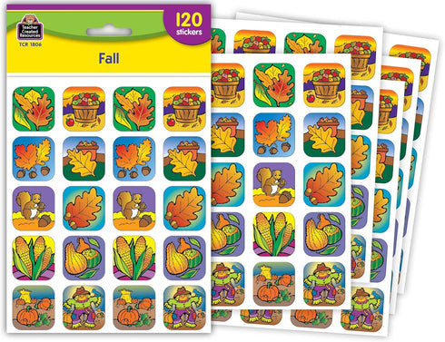 Teacher Created Resources Fall Stickers, Multi Color