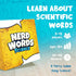 Genius Games Nerd Words: Science! - Group Games for Adults, Party Games for Families, Kids, Teens, Classrooms