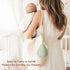 Set 3-Ivory, Andy Bear Silicone Pacifier Holder Case, Baby Paci Storage Case Silicone, Portable Leakproof One-Piece