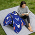 Mazeann 4th July Geese Blue Car Seat Cover Baby Breathable Soft Infant Carseat Covers Canopies Babies Carrier Covers