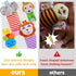 Baby Rattle Set with Cotton Socks and Wrist Strap, Infant Sensory Toys for 0-12 Months, Gifts for Boys and Girls