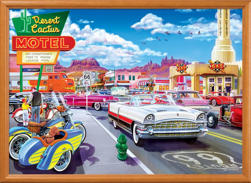 Masterpieces 1000 Piece Jigsaw Puzzle for Adults - Drive Through On Route 66, 19.25"x26.75"