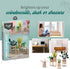DIY Faux Plant Sand Art Kit - Creative Home Decor for Your Workspace