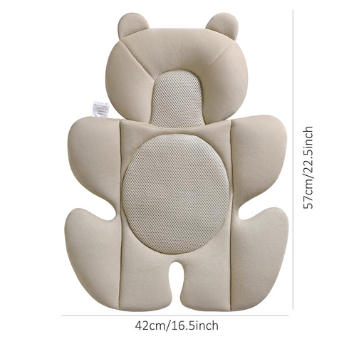 Ihaapsi 3D Baby Support Cushion - Breathable Mesh Infant Insert for Strollers, Car Seats, High Chairs, and More