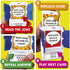 100 PICS Jokes Game - Fun Travel Games for Kids and Adults, Family Games, Ages 6+