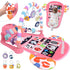 TAMOIE Baby Play Gym for 0-6 Months, High Contrast Tummy Time Mat, Kick